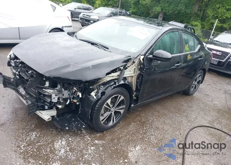 2022 Nissan Sentra Sv Xtronic Cvt z USA, uszkodzony, nr VIN 3N1AB8CV4NY233481